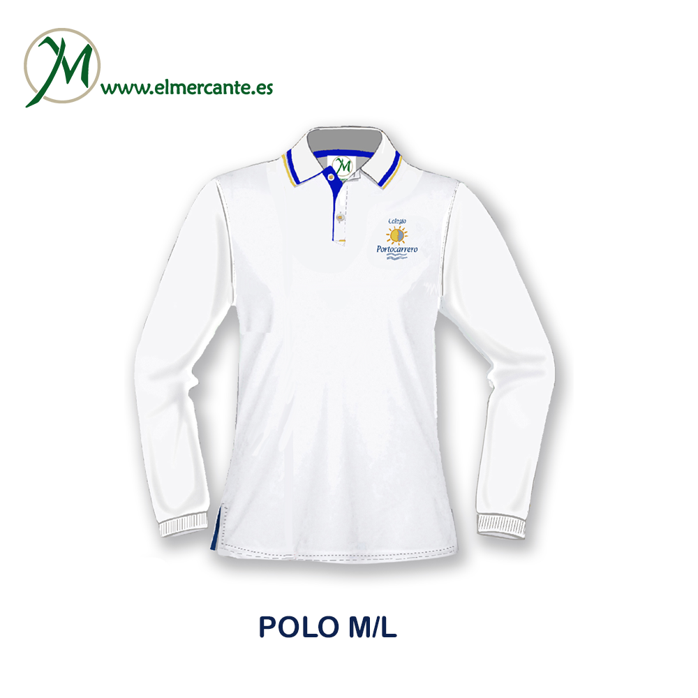 POLO MANGA LARGA